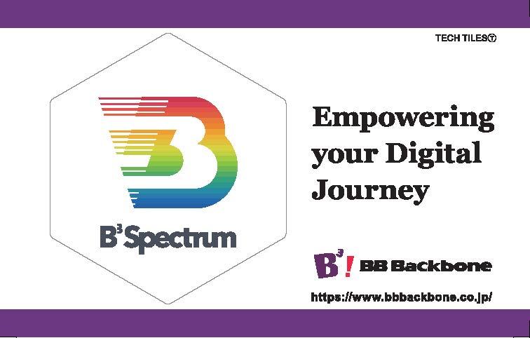 B³Spectrumデザイン ステッカー